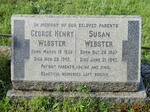 WEBSTER George Henry 1856-1942 & Susan 1857-1943