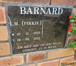 BARNARD L.M. 1955-2012