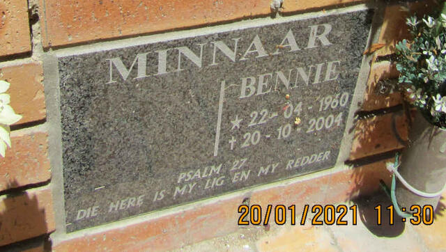 MINNAAR Bennie 1960-2004