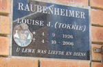 RAUBENHEIMER Louise J. 1926-2006