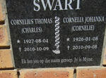SWART Cornelius Thomas 1927-2010 & Cornelia Johanna 1926-2010