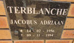 TERBLANCHE Jacobus Adriaan 1956-1994