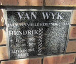 WYK Hendrik, van 1930-2020
