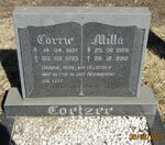 COETZEE Corrie 1921-1993 :: COETZEE Milla 1928-2012