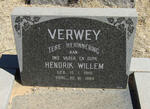 VERWEY Hendrik Willem 1910-1989