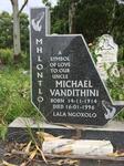 MHLONTLO Michael Vandithini 1914-1996