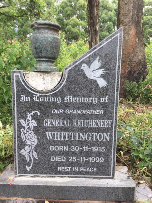 WHITTINGTON General Ketchenery 1915-1999