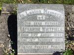 WHITFIELD Katharine 1889-1943