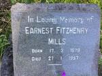 MILLS Earnest Fitzhenry 1878-1957
