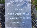 MILLS Fanny Annie 1855-1947