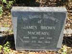 MACREADY James Brown 1882-1949