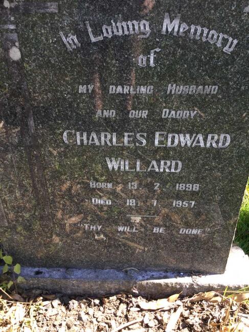 WILLARD Charles Edward 1898-1957