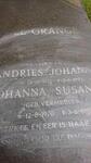 GRANGE Andries Johannes, le 1921-1992 & Johanna Susanna VERMEULEN 1920-1998