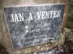 VENTER Jan A. 1923-2003