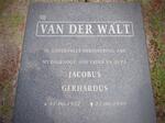 WALT Jacobus Gerhardus, van der 1922-1999