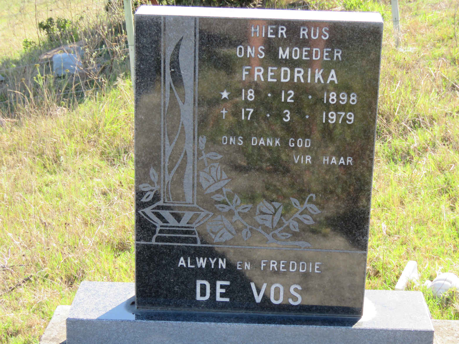 VOS Fredrika, de 1898-1979