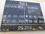 NEL Doreen 1936-2019 :: NEL Hendrik J.. 1969-2002