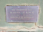 ROUX Martin, le 1960-1982