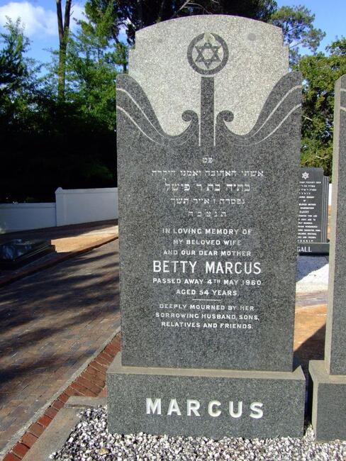 MARCUS Betty -1960