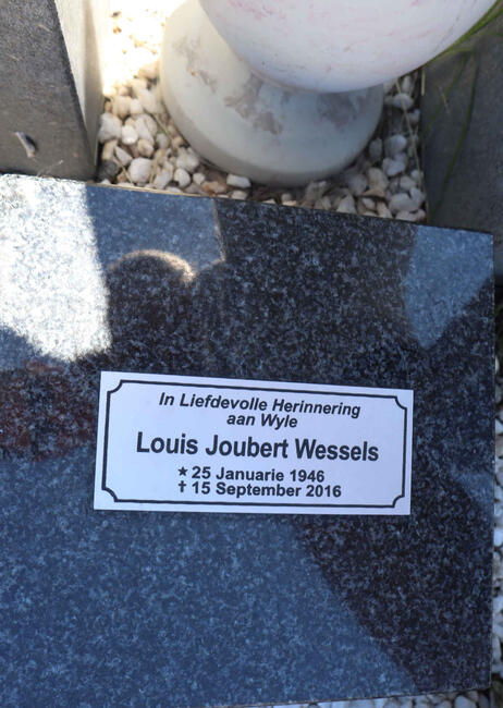 WESSELS Louis Joubert 1946-2016