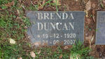 DUNCAN Brenda 1920-2007