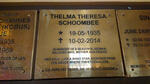 SCHOOMBEE Thelma Theresa 1935-2014