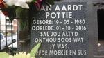 AARDE Pottie, van 1980-2016