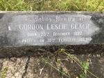 GEACH Gordon Leslie 1882-1967