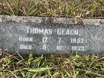 GEACH Thomas 1852-1933