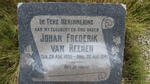 REENEN Johan Frederik, van 1885-1947