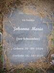 ROOYEN Johanna Maria, van nee SCHOOMBEE 1939-2018