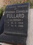 FULLARD Catherina Cornelia nee BERGH 1918-2008