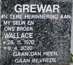 GREWAR Wallace 1970-2020