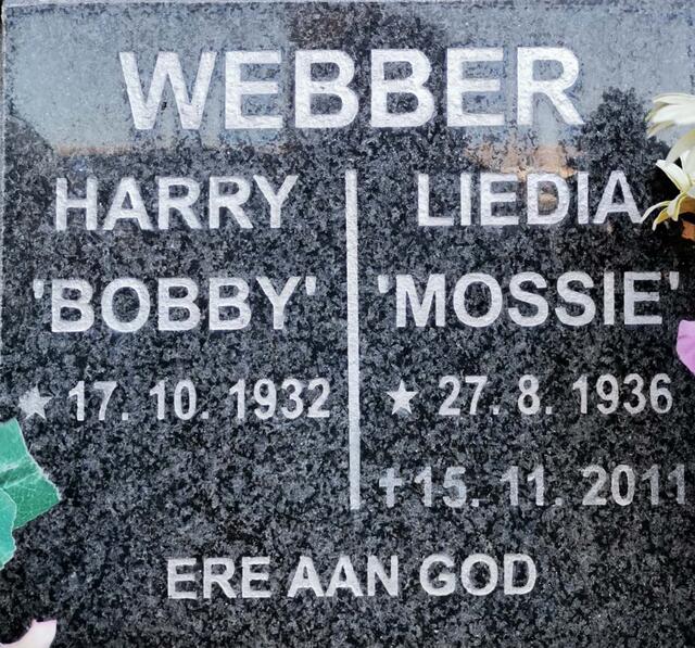WEBBER Harry 1932- & Liedia 1936-2011