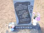 BARNARD Mary Jane 1927-2003