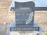 BADENHORST Sakkie 1924-1987