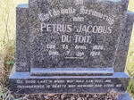 TOIT Petrus Jacobus, du 1926-1959