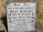 STRINGER Billy 1953-1955