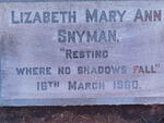 SNYMAN Lizabeth Mary Ann -1960