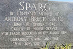 SPARG Anthony Bruce 1945-1964