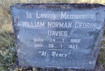 DAVIES William Norman George 1905-1957