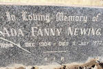 NEWING Ada Fanny 1904-1972