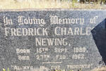 NEWING Fredrick Charles 1889-1962