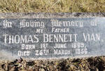 VIAN Thomas Bennett 1869-1956