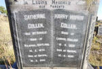 COLLEN Harry Hopkin 1869-1955 & Catherine McDONALD 1873-1956