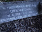 DARE Archibald 1889-1962