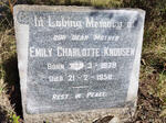KNUDSEN Emily Charlotte 1879-1958