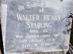 STARLING Walter Henry -1959