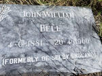 BELL John William 1881-1960
