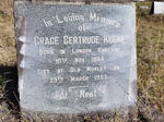 KEENE Grace Gertrude 1884-1957